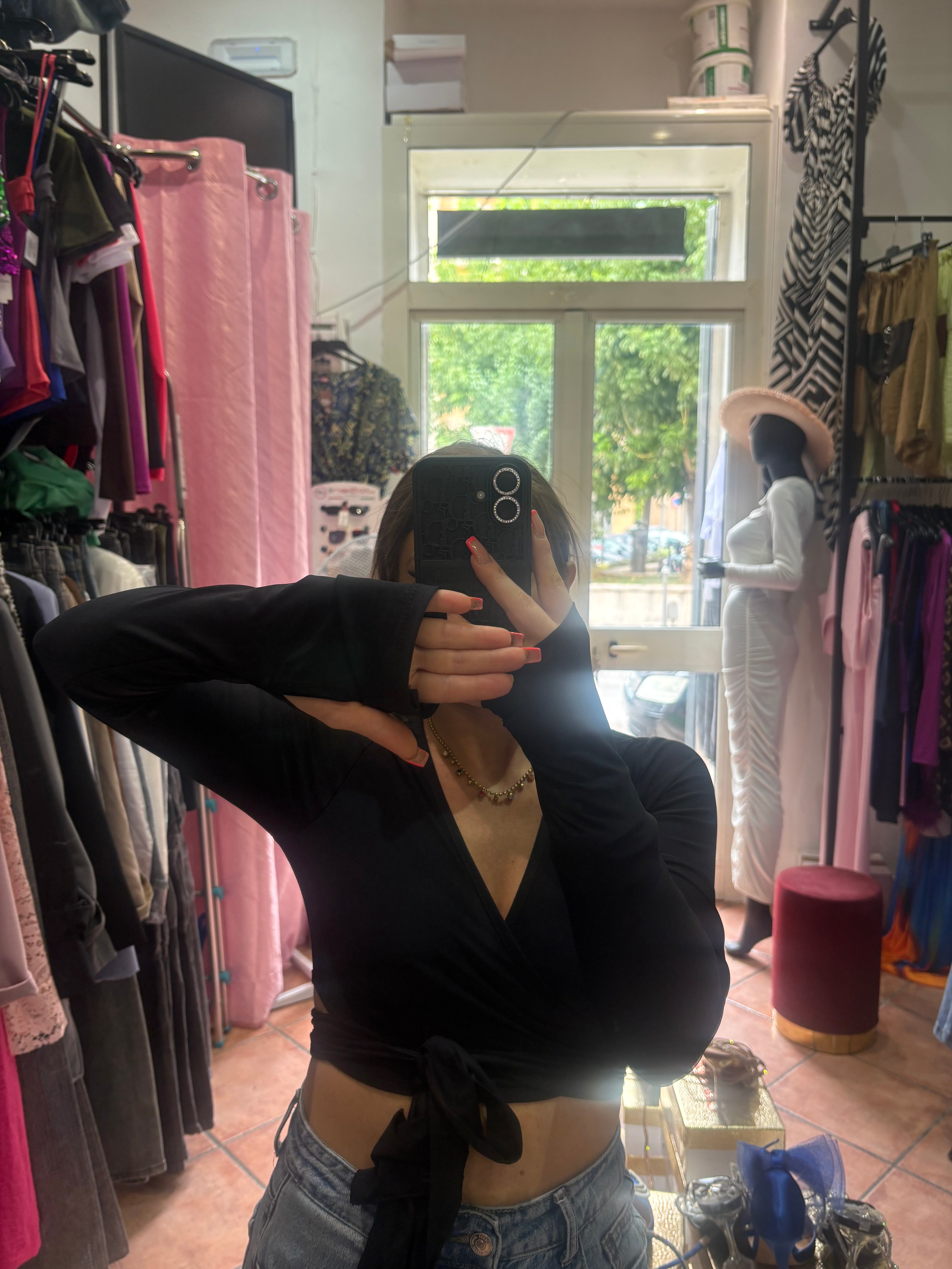 Maglia con fiocco 🎀